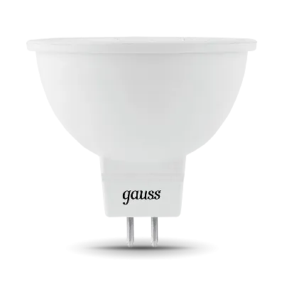 Лампа светодиодная LED 9 Вт 830 лм 6500К AC150-265В GU5.3 софит MR16 холодная Black