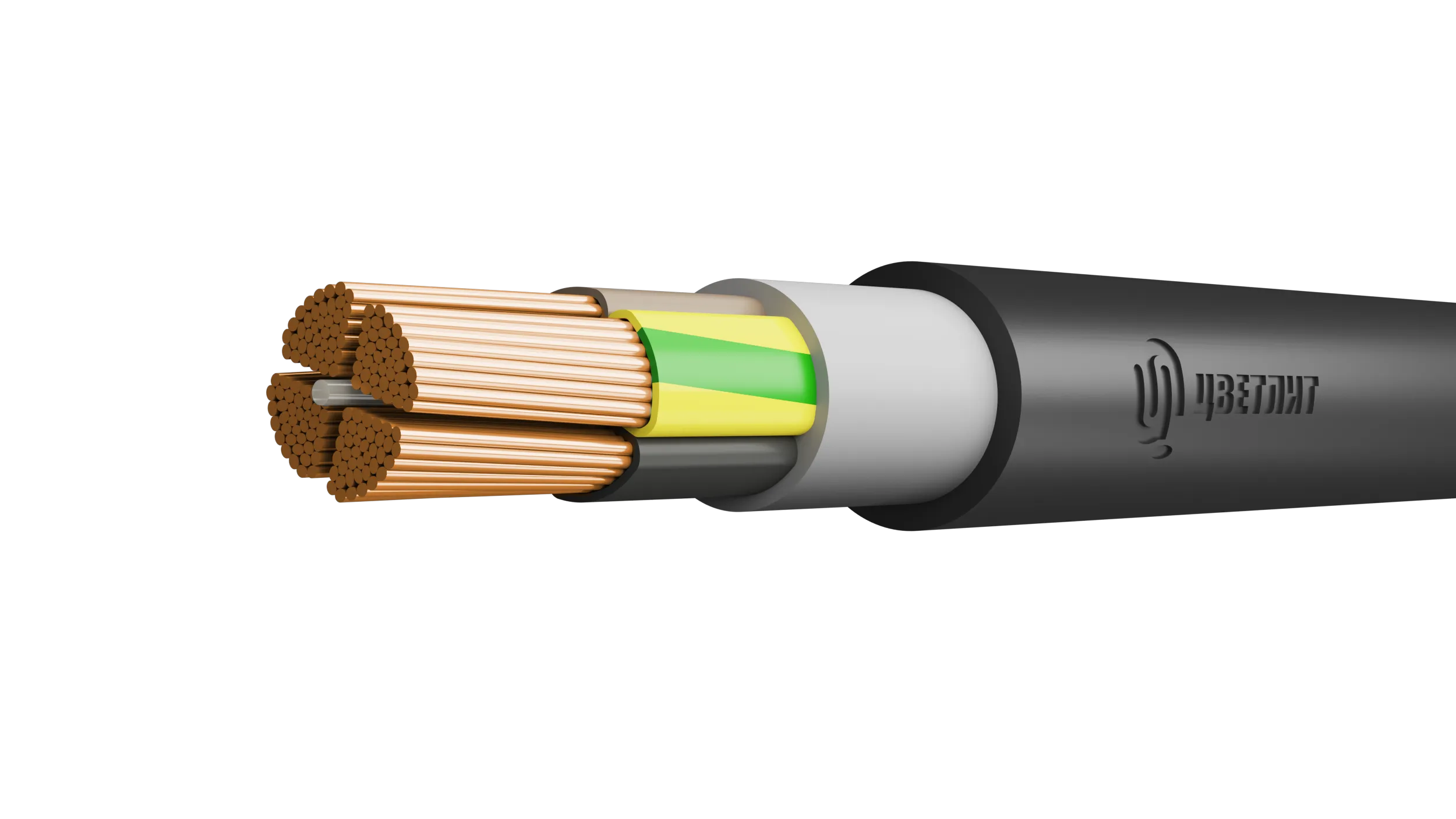 Кабель силовой ВВГнг(А)-LS 4х120мс(N)-1 ТРТС многопроволочный