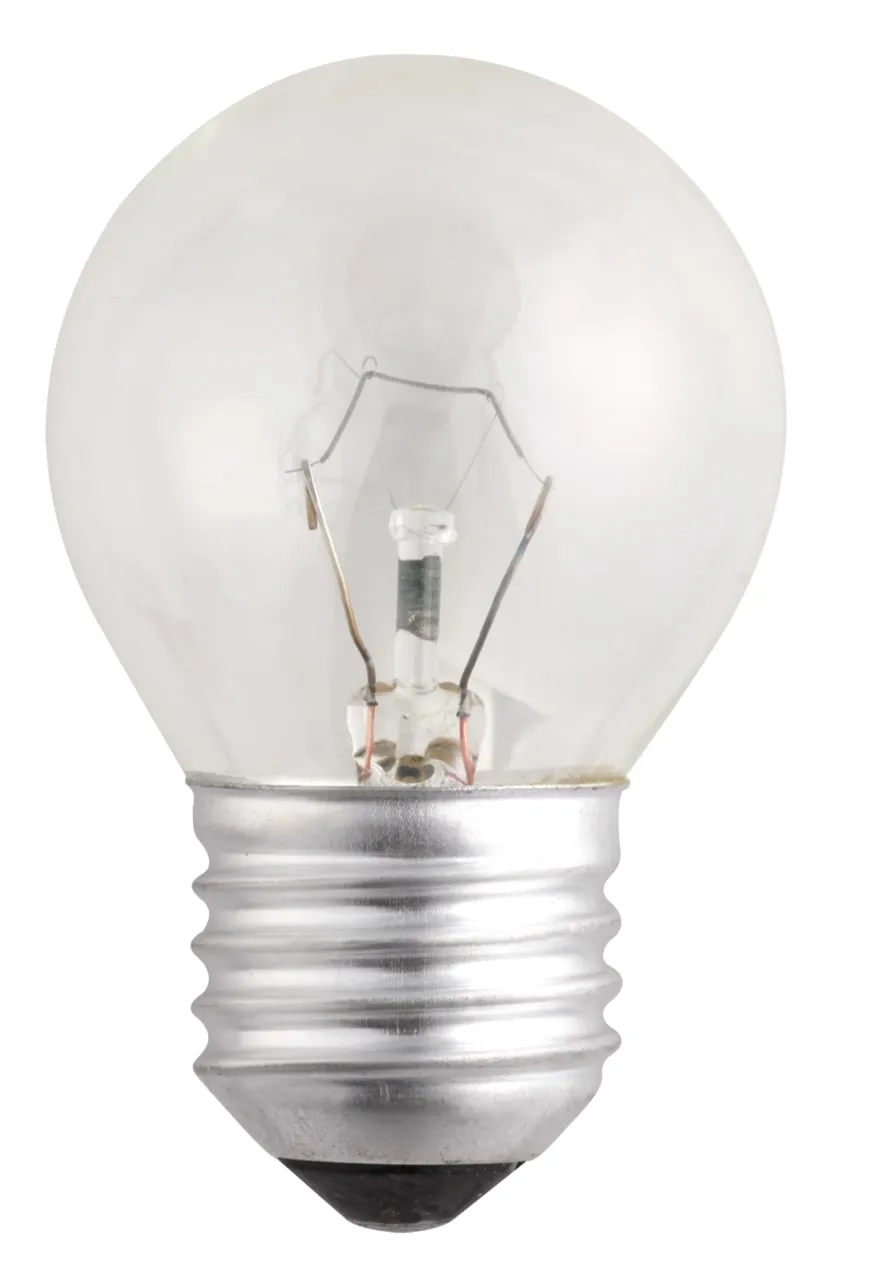 Лампа накаливания P45 240V 40 Вт E27 clear 