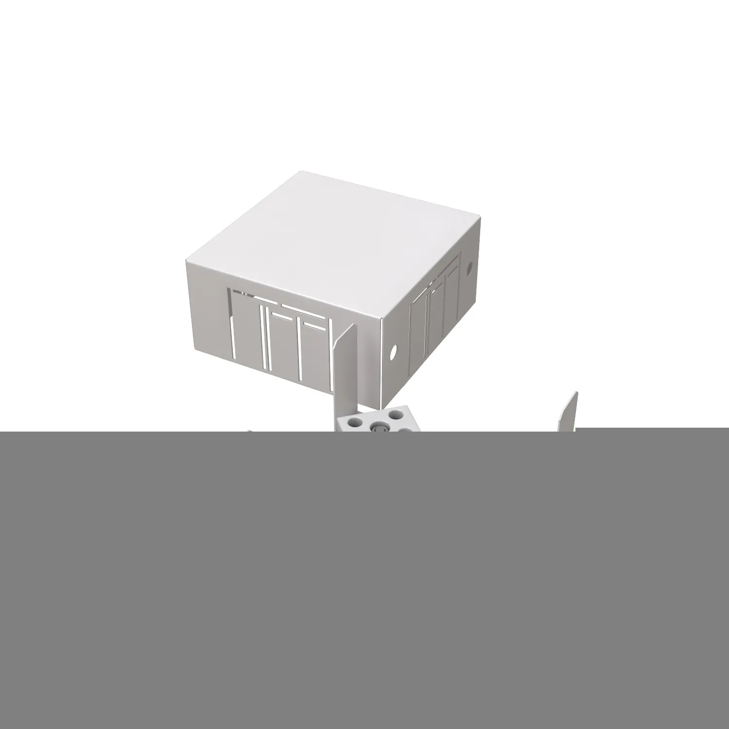 Коробка монтажная огнестойкая пластиковая КМОП    IP31 (4к х 10мм2) 100х100х30 (состав ОКЛ)
