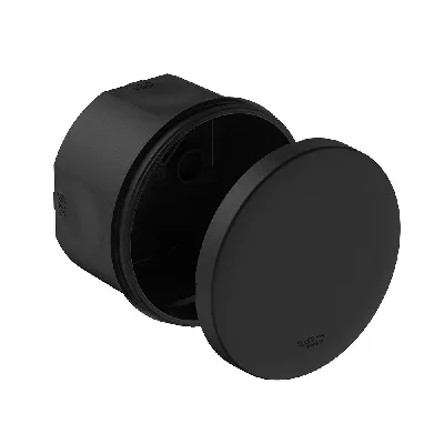 MultiBox Коробка распределительная с мембранными вводами IP66 ?80x50 Черная (со стикером) под пистолет 