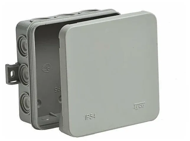 TYCO Коробка распределительная 100х100х35 IP54 12 кабельный ввод 