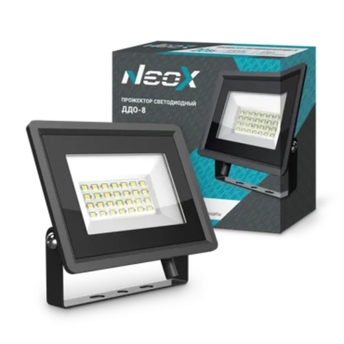 Прожектор светодиодный ДДО-8 20Вт 6500К 2000Лм 100лм/Вт IP65 NEOX