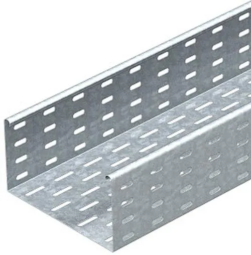 Лоток листовой перфорированный, 110х400х3000 мм, S=1 мм, FT (MKS 140 FT)
