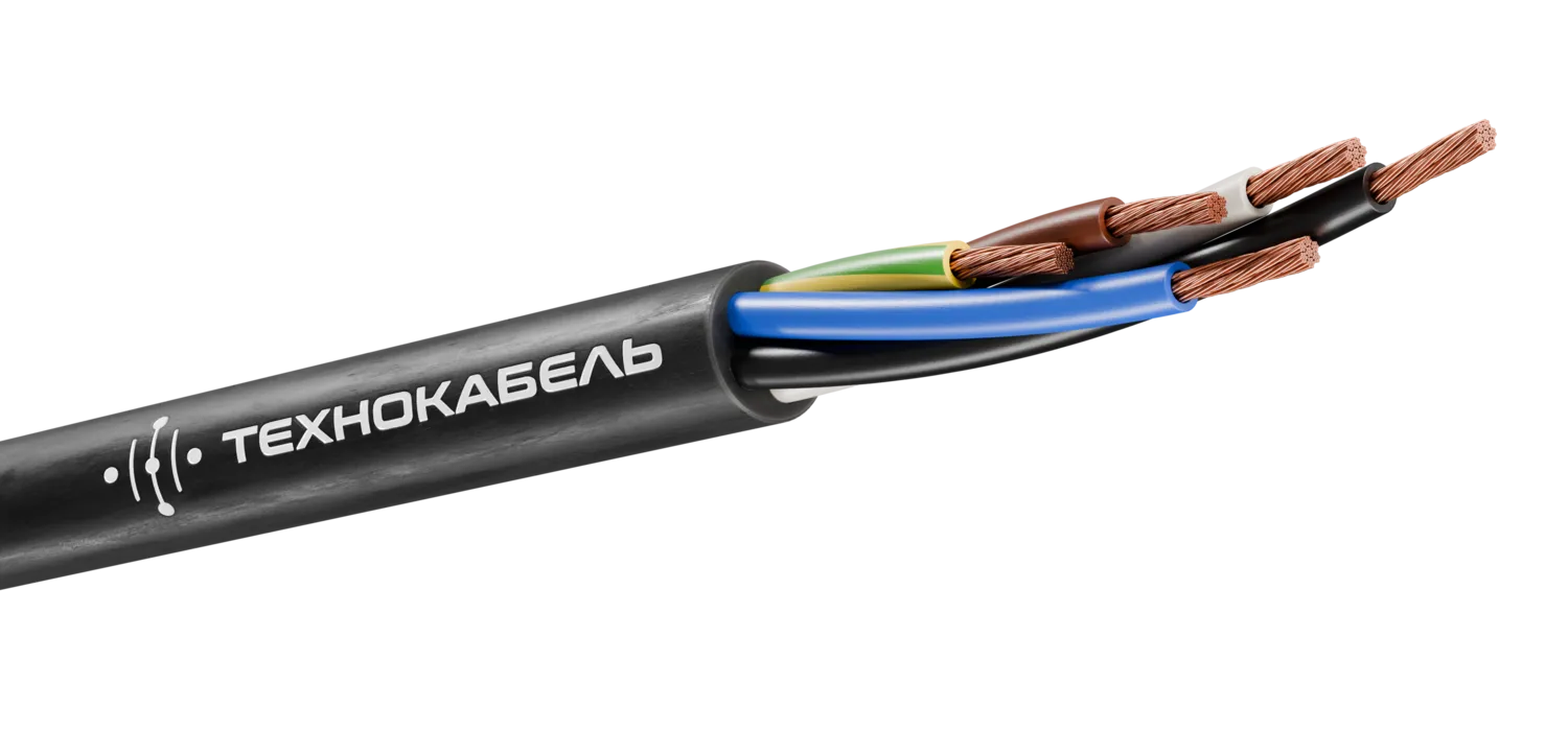 Кабель силовой КГВВнг(А)-LS 5Х6 (N. PE)-0.660 ТРТС