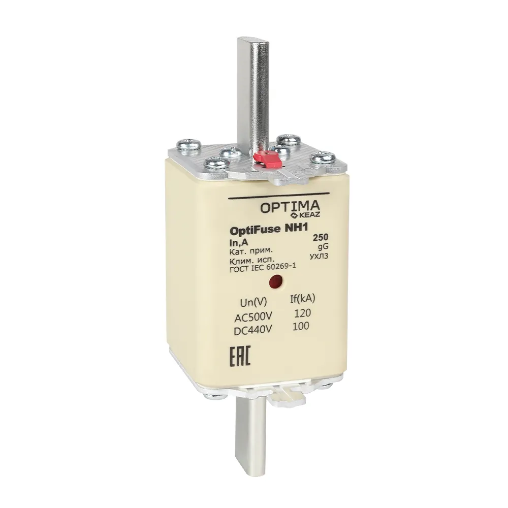 Вставка плавкая OptiFuse NH1-250-gG-УХЛ3