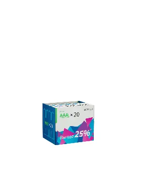 Батарейка  LR03 (AAA) 1.5V Alkaline 20BOX 