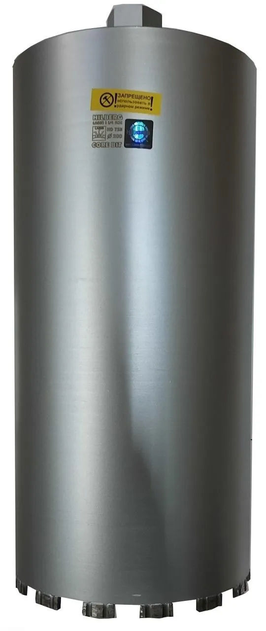 Коронка алмазная 200х450 Hilberg Laser 1 1/4 UNC
