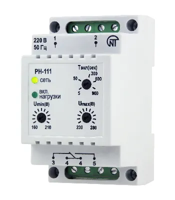 Реле напряжения РН-111 16А 