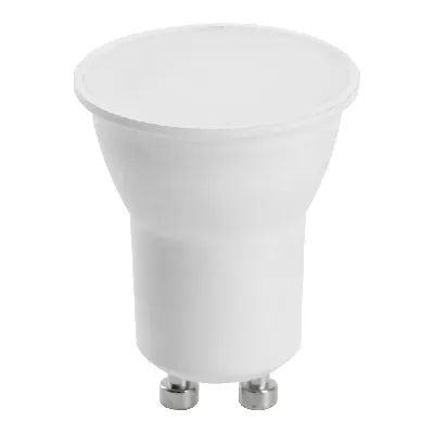 Лампа светодиодная LED 5вт 230в GU10 теплый