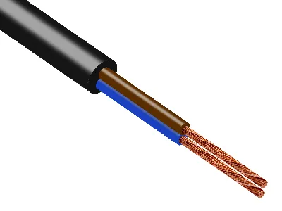 Провод ПВСнг(А)-LS  2*2.5 Ч 100м ТРТС