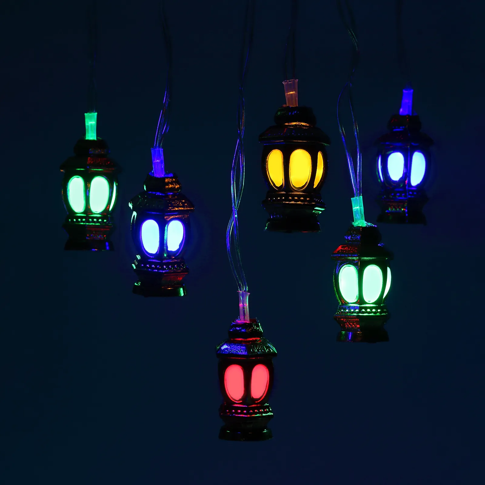 ENIN-3F Гирлянда LED Нить Фонарики 3 м мультиколор, 220V, IP20 (36/720)