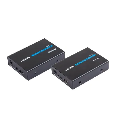 HDMI удлинитель по витой паре RJ-45, 8P-8C, кат. 5е/6 120 м,, 