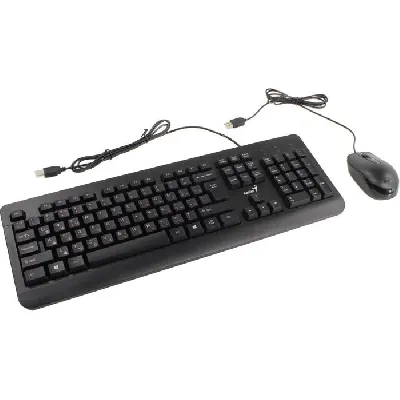 Комплект клавиатура + мышь KM-160 USB, черный 