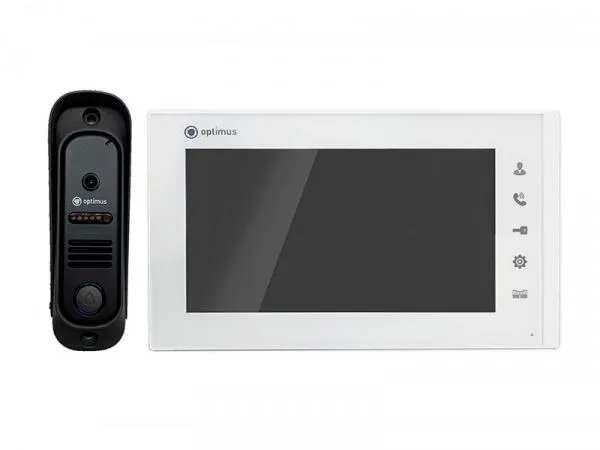 Видеодомофон аналоговый 7'' TFT LCD 800х480 цветной 1080Р