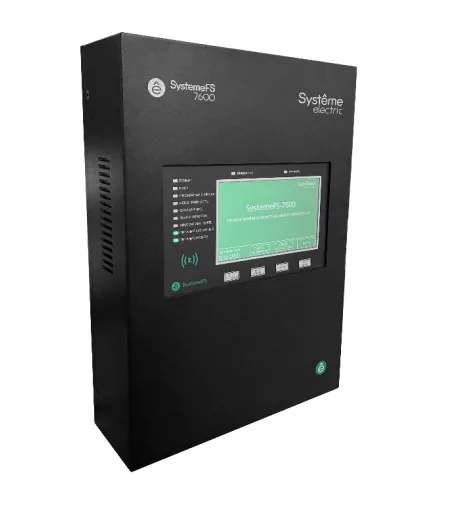 Станция пожарной сигнализации с защитой от систем.ошибки, цвет.LCD тачскрин 7", до 24 шлейф.