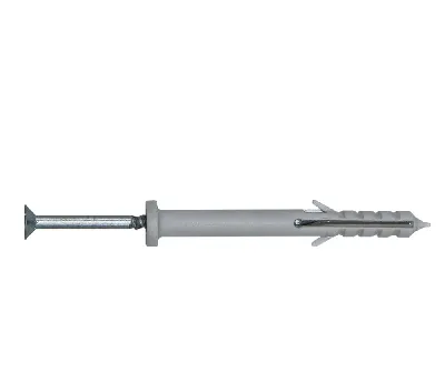 Дюбель-гвоздь 6х60 PN-LK цилиндрический бортик, нейлон (200шт) 