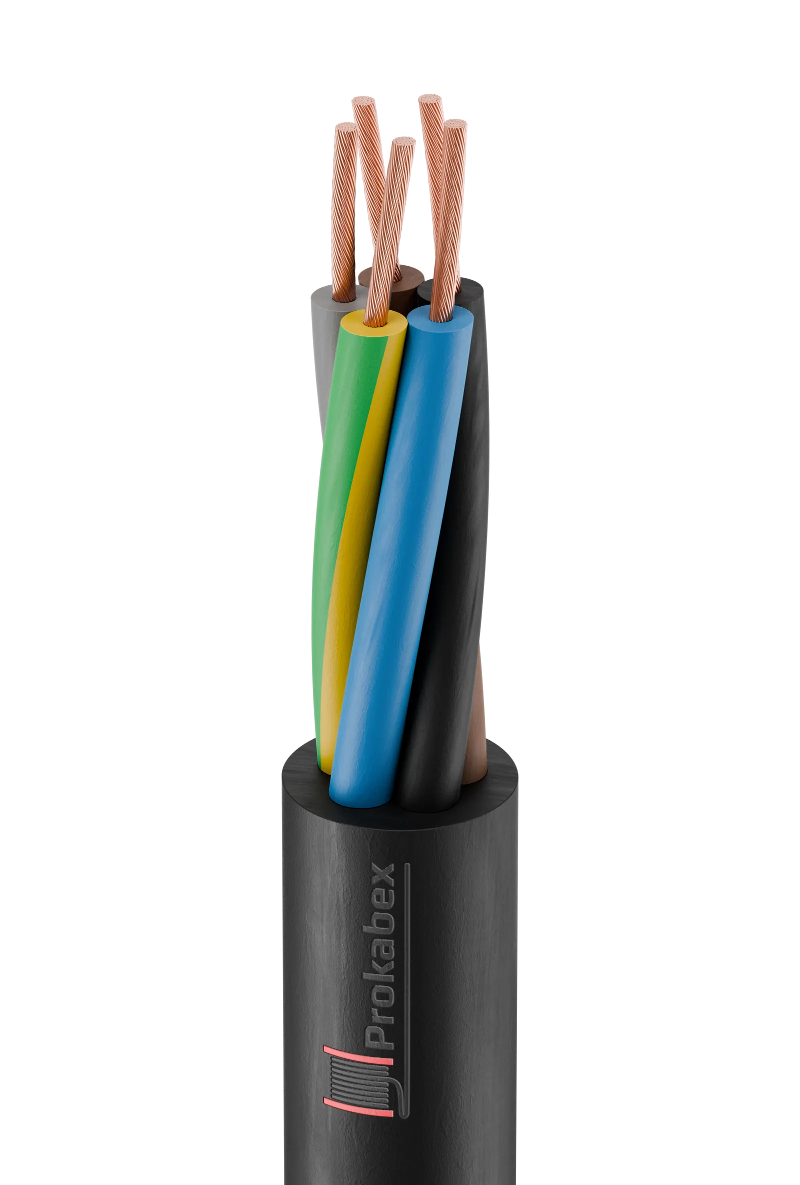 Кабель силовой КГТП-ХЛ 5х4(N,PE) 380/660 -2ТРТС