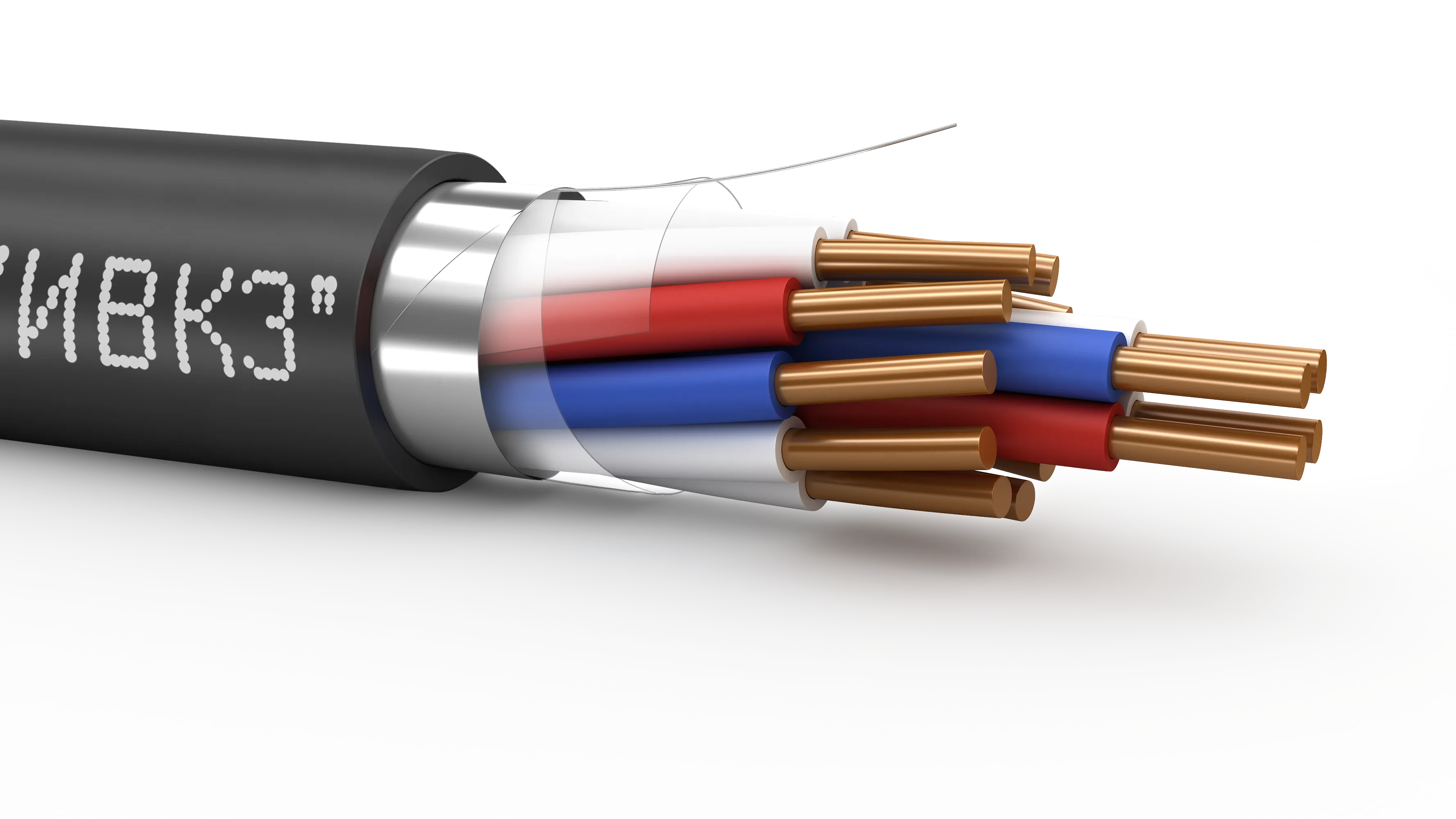 Кабель контрольный КВВГЭнг(А)-LS 14х1.5 ТРТС