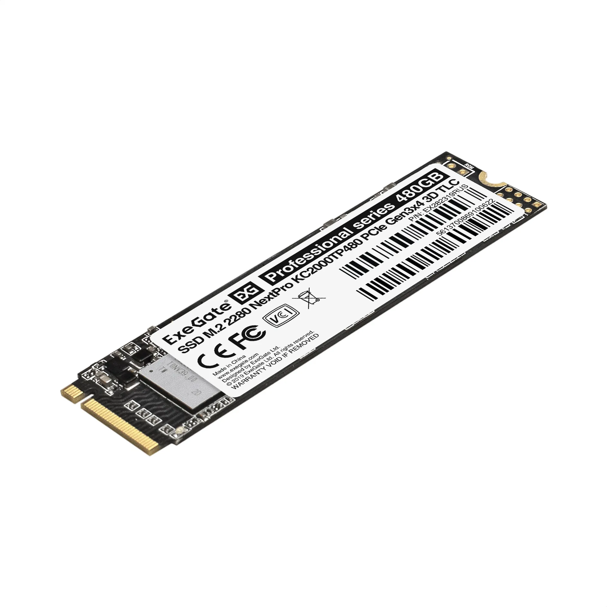 Накопитель SSD M.2 2280 480GB NextPro KC2000TP480 (PCIe) 