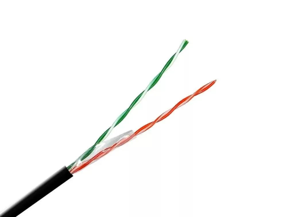 Витая пара UTP 2 пары AWG 24 Cat.5е внешняя Cu Standart 100м