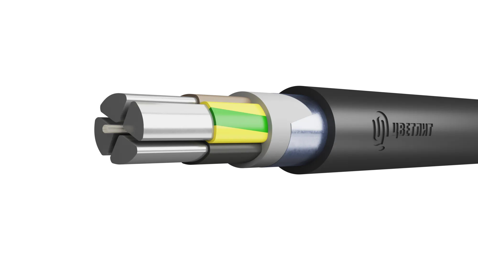 Кабель силовой АВБШв 4х95ос(N)-1 ТРТС