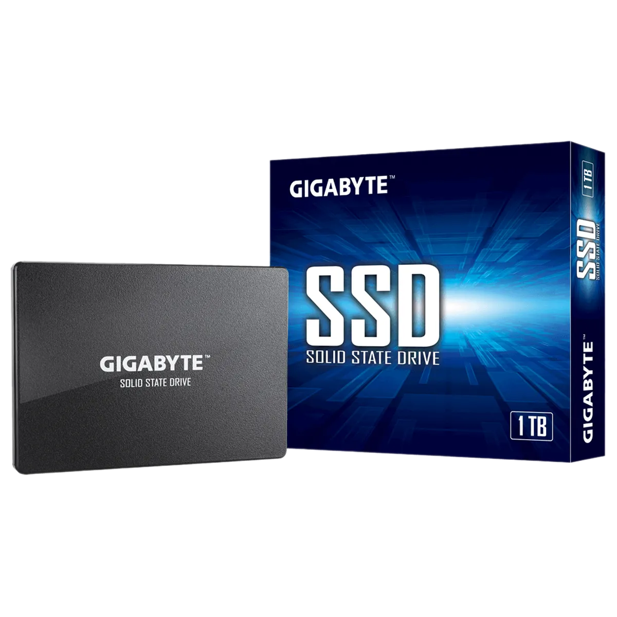 Накопитель SSD 2.5'' 1TB, SATA 6Gb/s, TLC NAND, 550/500 Мб/с 
