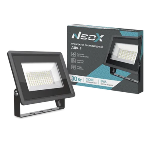 Прожектор светодиодный ДДО-8 30Вт 6500К 3000Лм 100лм/Вт IP65 NEOX
