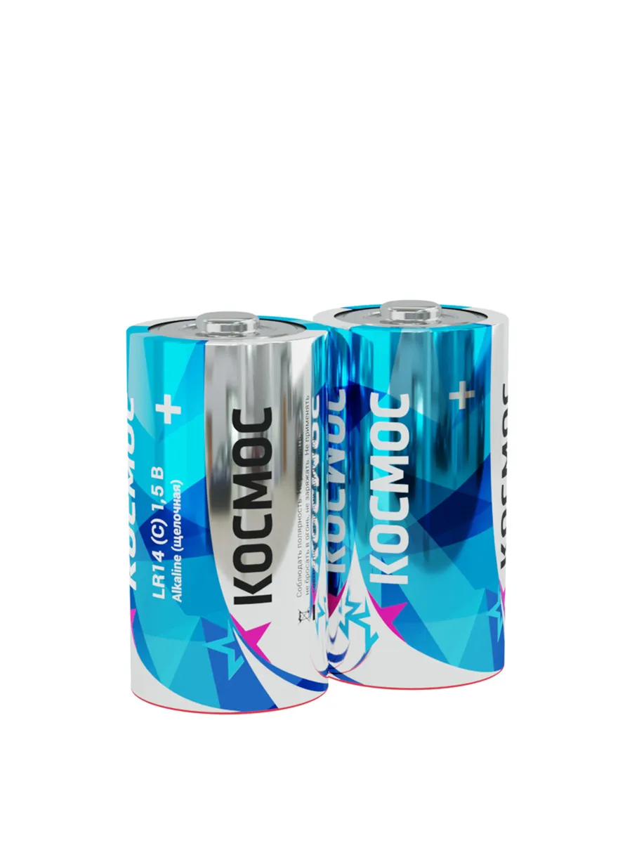 Батарейка  LR14 (C) 1.5V Alkaline 2S в шринке,