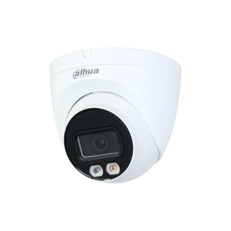Видеокамера IP уличная 2Мп купольная ИК/LED-30м PoE с ИИ (2.8мм) 
