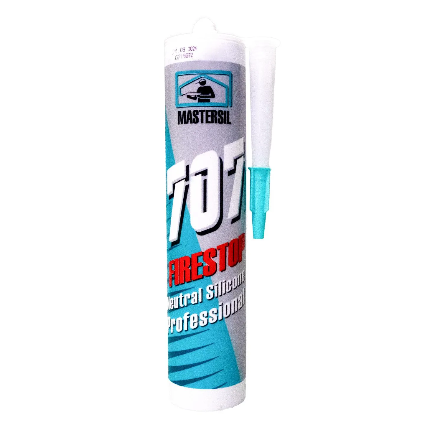 Герметик силиконовый огнестойкий серый FIRESTOP 707 280 мл 