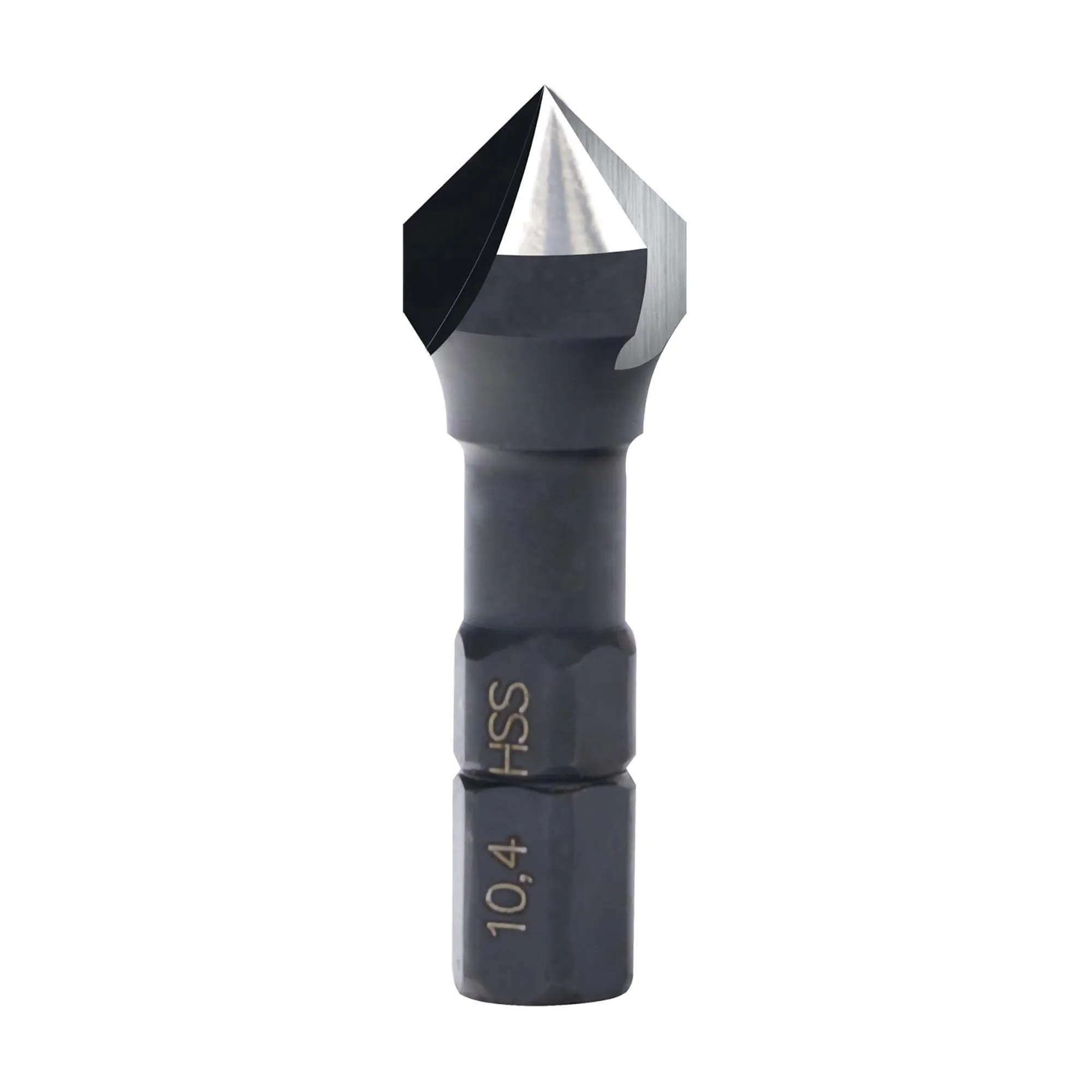 Зенковка-бита 90 градусов 10,4мм HSS 3z L34мм M5(BF) (CzTool)