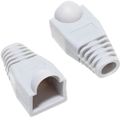 Колпачок изолирующий для разъемов RJ-45 серый (10 шт) 