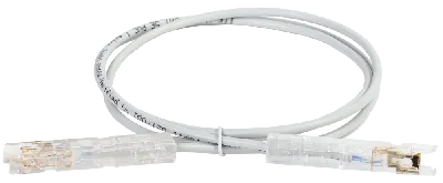 Патч-корд категория 110-110 5Е 3 метр PVC серый 