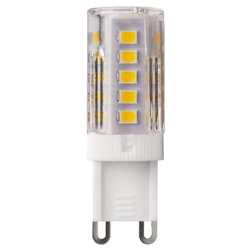 Лампы светодиодные, LED 5w G9 320Лм теплый свет, 320Lm 175-240V блистер, 2 шт