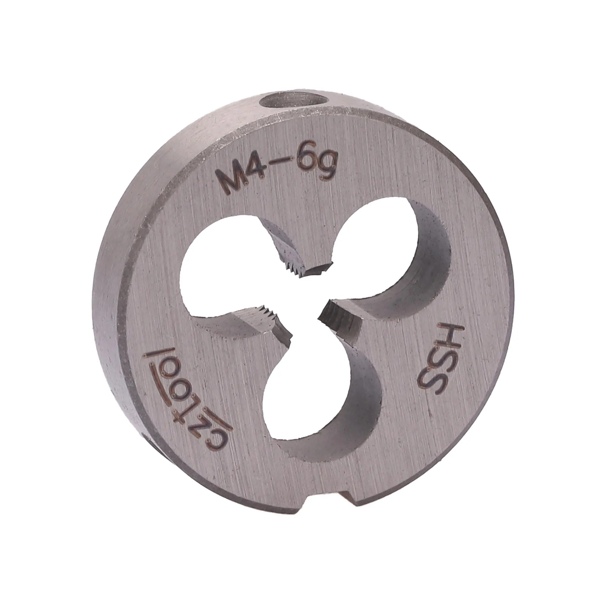 Плашка М 4,0х0,7 DINEN22568 HSS 6g 20х5мм (CzTool)