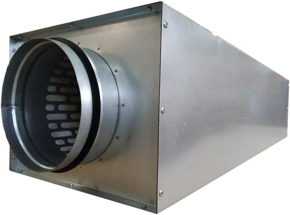 Шумоглушитель в компактном корпусе N9-125 239х181 