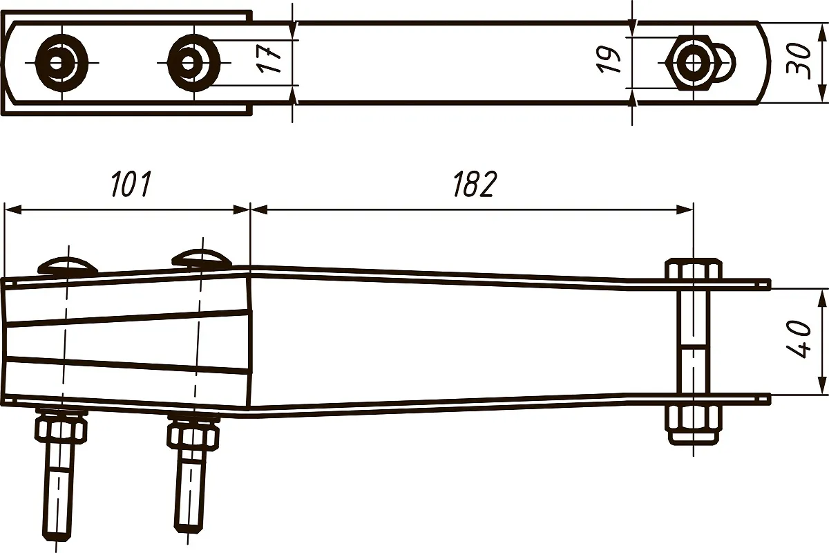 Зажим анкерный RPA 425/50