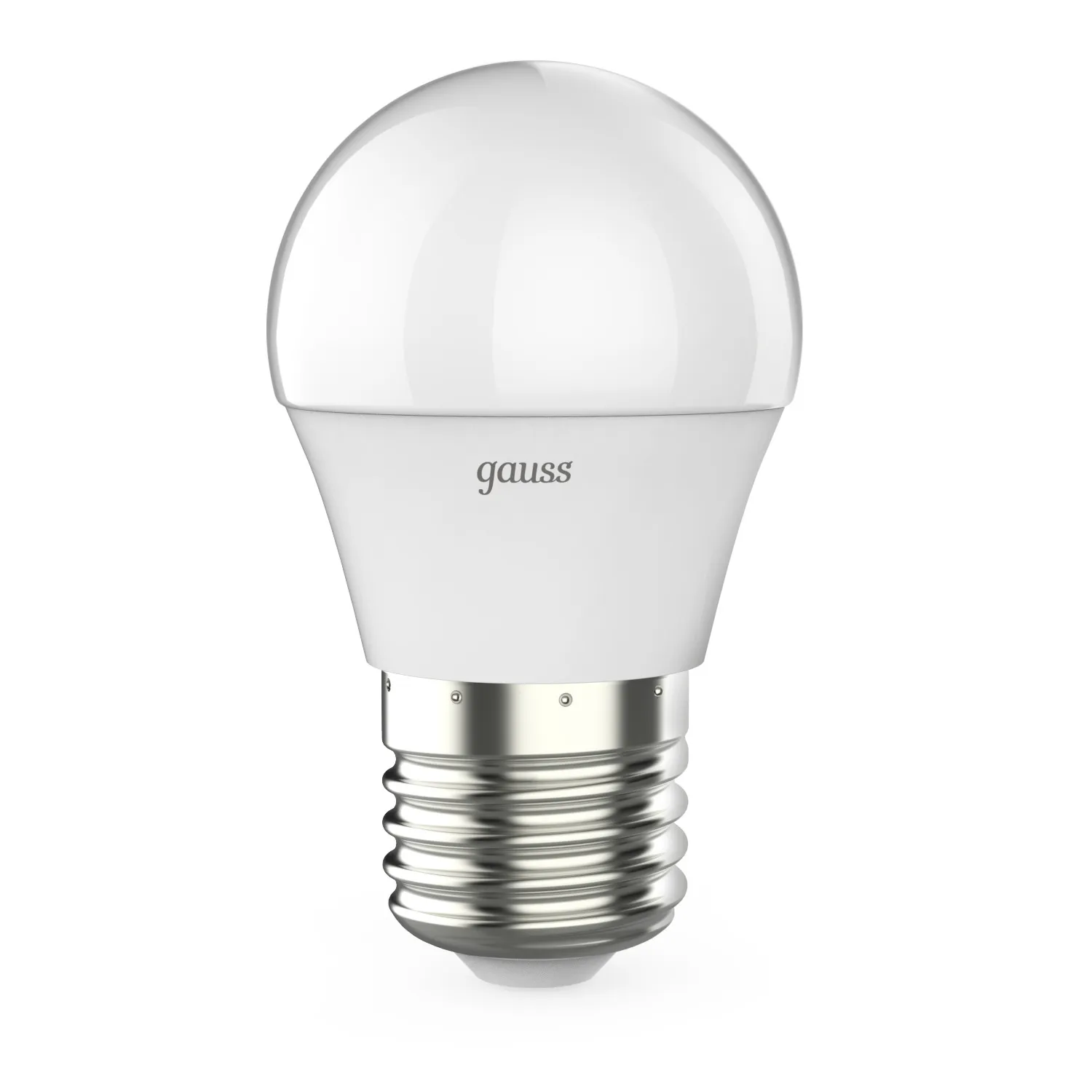 Лампа светодиодная LED 7 Вт 520 лм 3000К шар P45 теплый E27 AC 220В шаговое диммирование выключателем Black Gauss