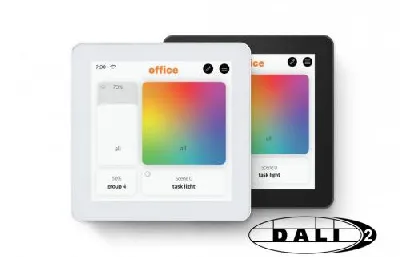Панель управления сенсорная 86456841-W DALI-2 Display 4 white 