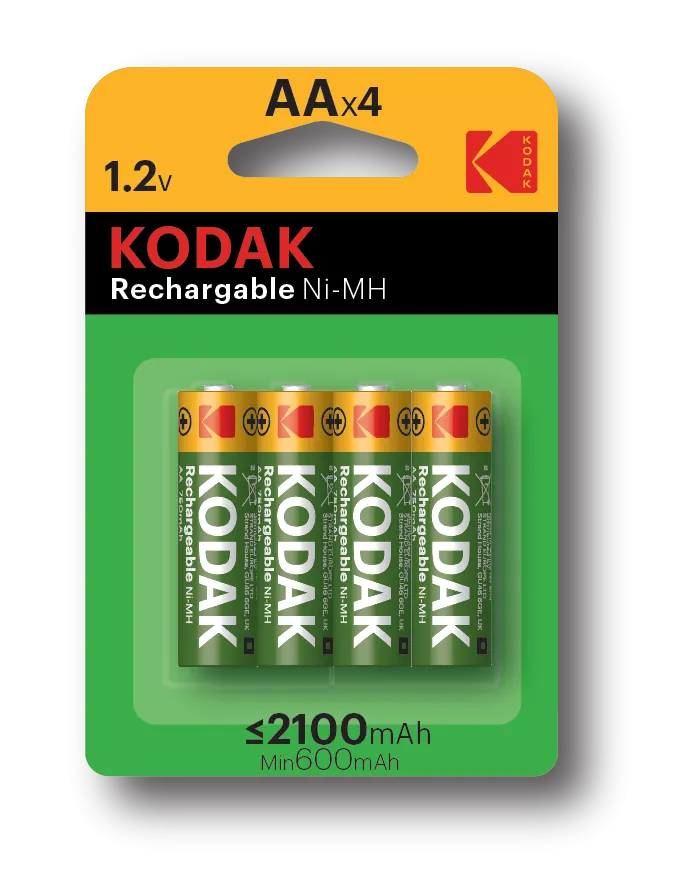 Аккумуляторы NiMH (никель-металлгидридные) HR6-4BL 2100mAh [KAAHRP-4] (80/640/15360) 