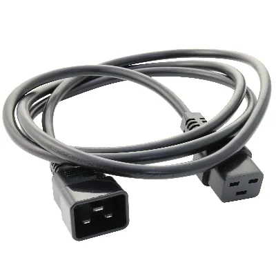 Кабель питания IEC 60320 С19 - IEC 60320 C20 - 0.5м 