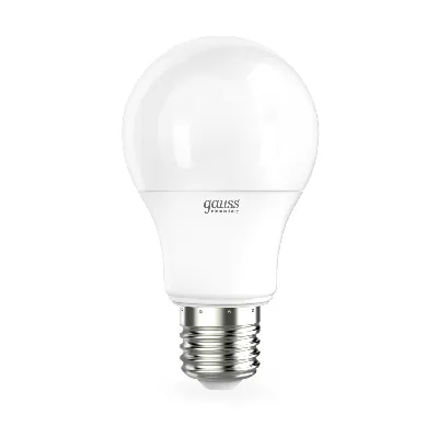 Лампа светодиодная LED 10 Вт 950 лм 6500К AC180-240В E27 А60 (груша) холодная  Elementary Gauss