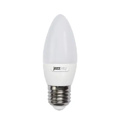 Лампа светодиодная LED 9Вт Е27 теплый белый матовая свеча