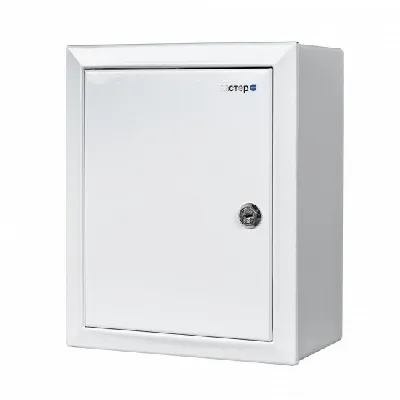 Шкаф монтажный (ЩМП) навесной с монтажной панелью IP31, 220х270х140 мм МАСТЕР-1 Mastermann 
