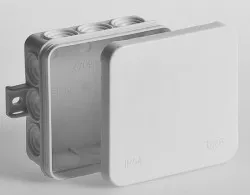 TYCO Коробка распределительная 100х100х35 IP54 12 белая 