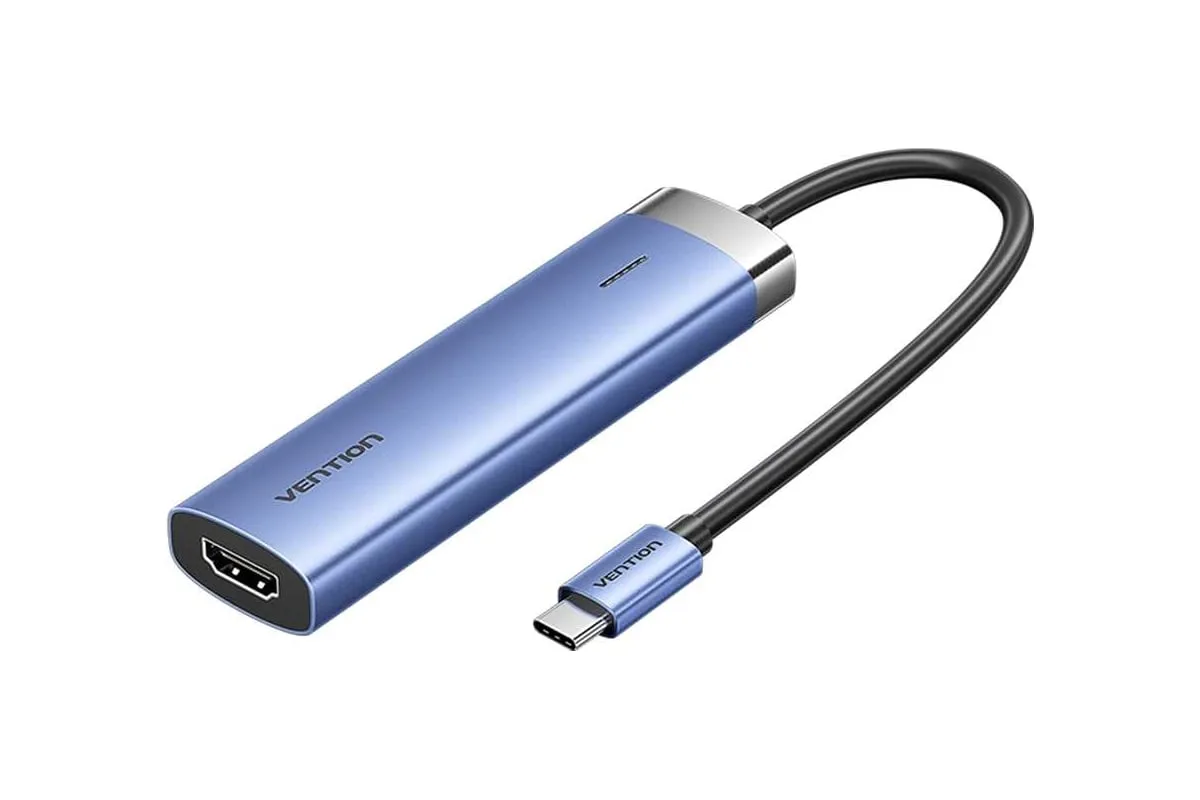 Мультифункциональный хаб USB Type C 5 в 1 