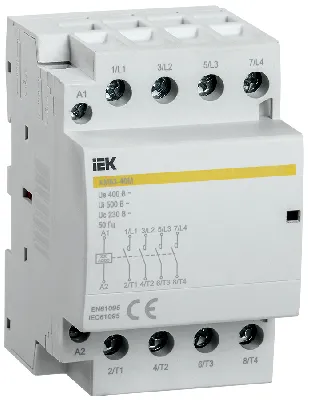 Контактор модульный КМ63-40M AC/DC