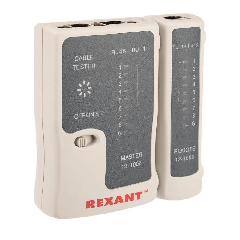Тестер кабеля RJ-45+RJ-11 468,