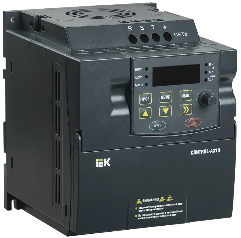 Преобразователь частоты CONTROL-A310 380В 3Ф 0.75 kW 2.3A
